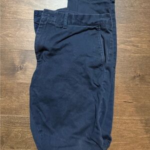 J. Crew Men's Dark Blue Chinos